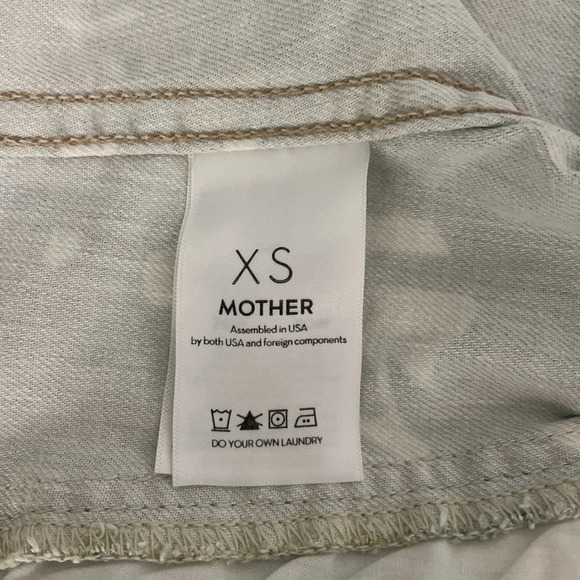 Mother Denim Women’s The Fly Away Jacket Tropical Camo Green Size XS Spring - Picture 11 of 16